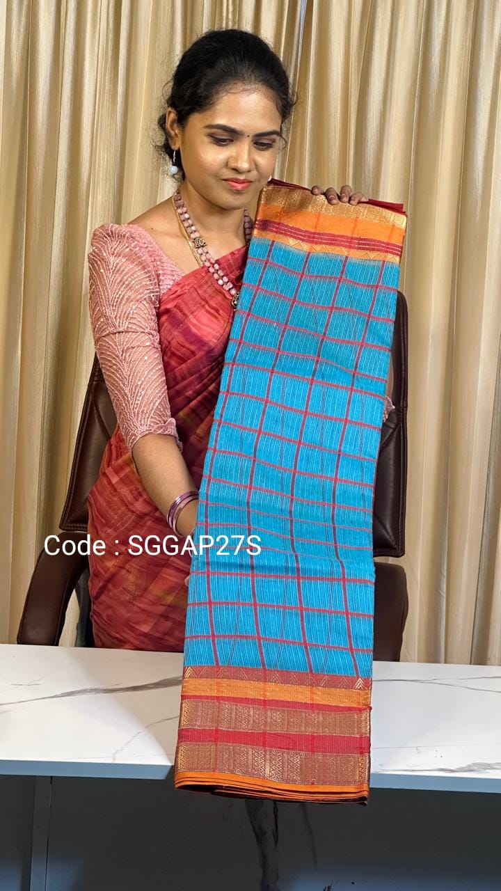 Kora Cotton saree