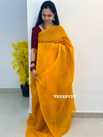 Organza saree❌