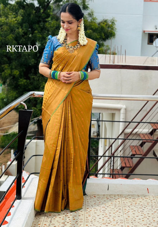 Vaira oosi style semi banarasi silks saree - offer