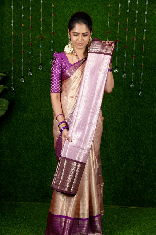 Premium banarasi tissue saree