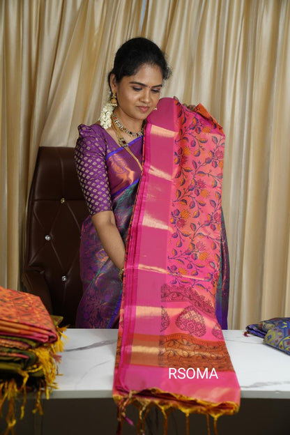 Semi silk saree