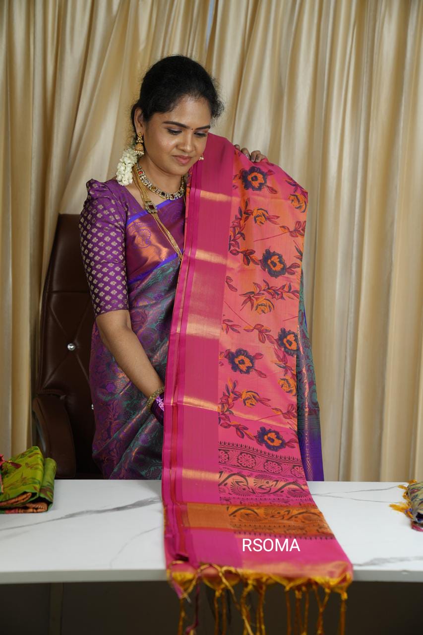 Semi silk saree