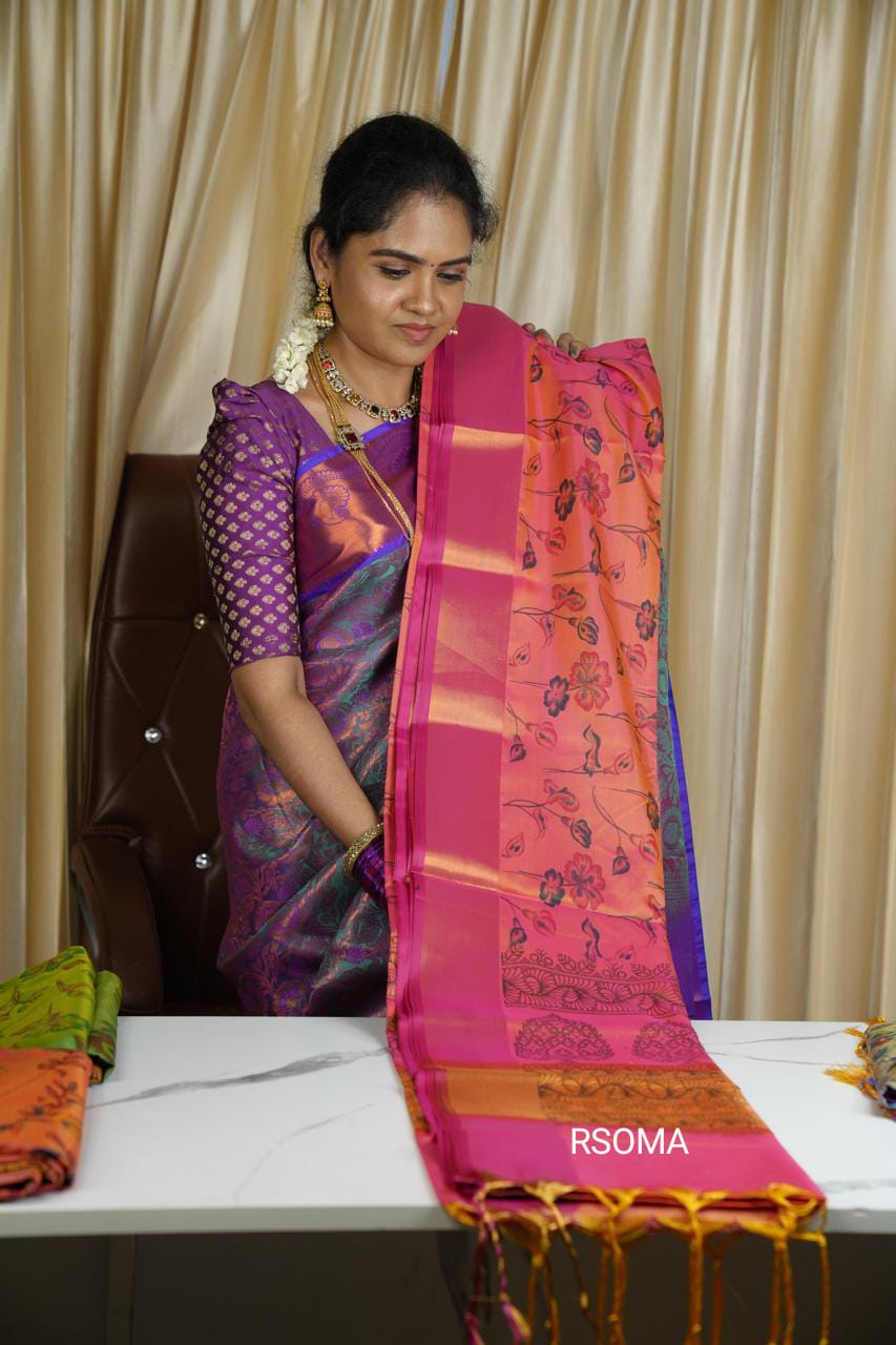 Semi silk saree