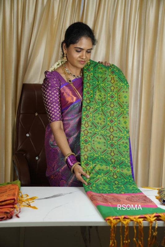 Semi silk saree 🥰