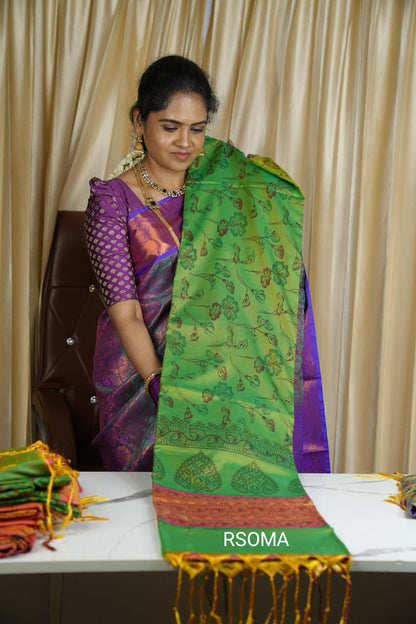 Semi silk saree 🥰