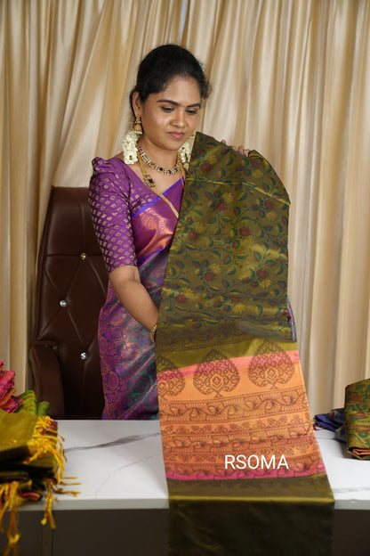 Semi silk saree