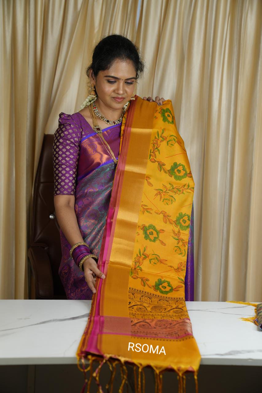 Semi silk saree