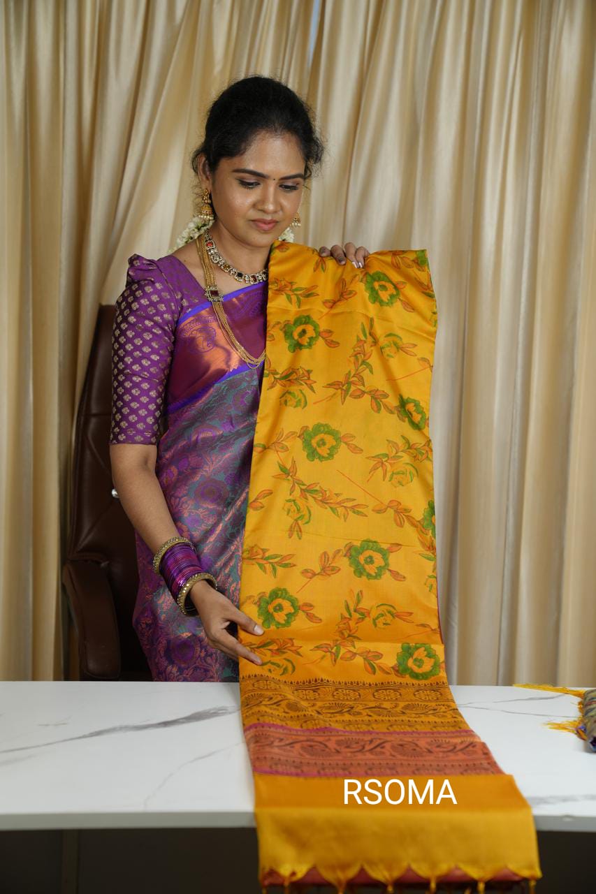 Semi silk saree