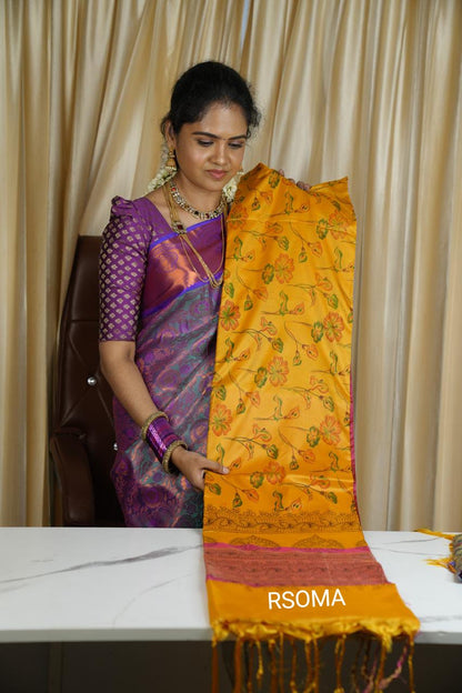 Semi silk saree