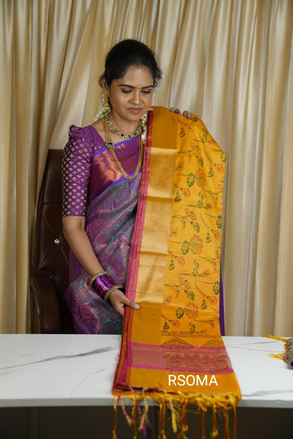 Semi silk saree