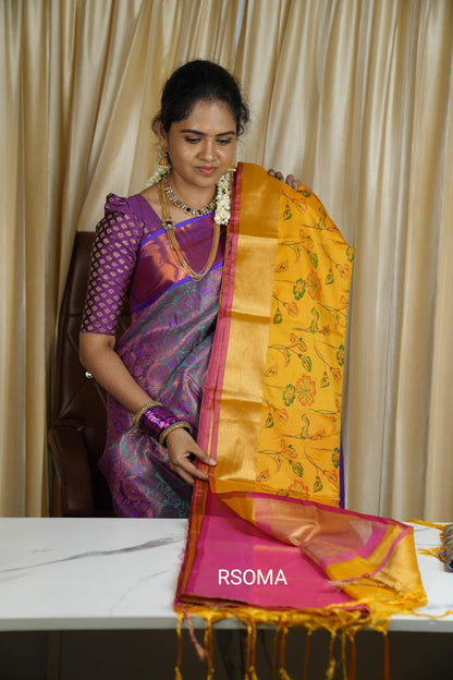 Semi silk saree