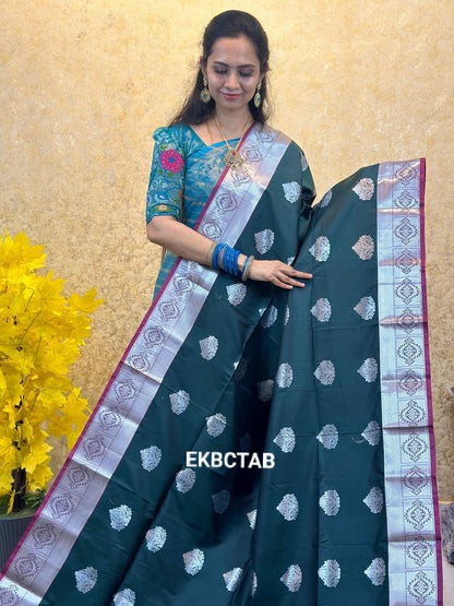 Premium kanchi semi silk Sare just Rs. 999