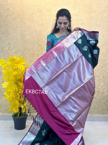 Premium kanchi semi silk Sare just Rs. 999