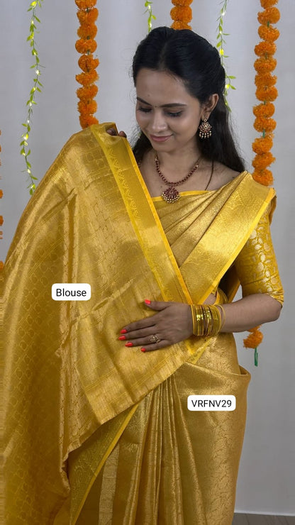 Soft katan Tissue silk saree 🥰