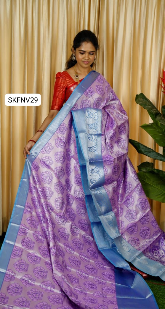 Semi silk saree.