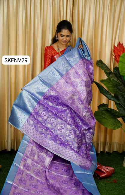 Semi silk saree.