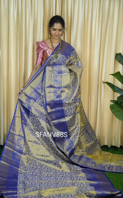 Semi silk bridal saree 🥰