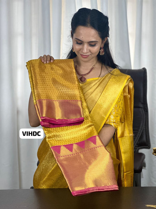 Semi katan silks saree