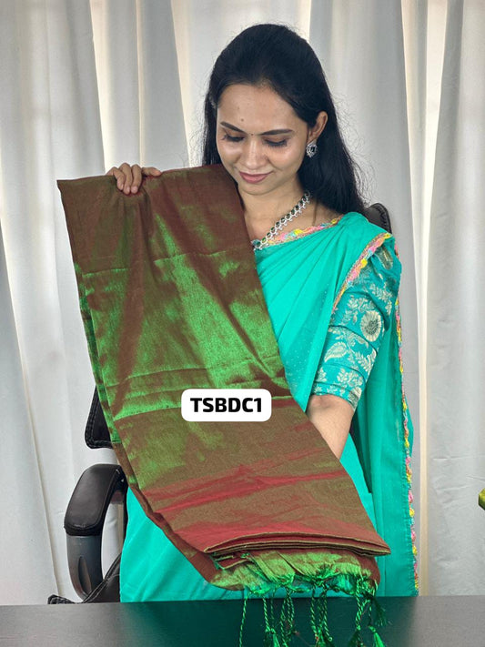 🤩Kadhi tissue saree.