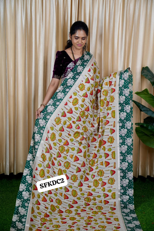 Soft cotton saree