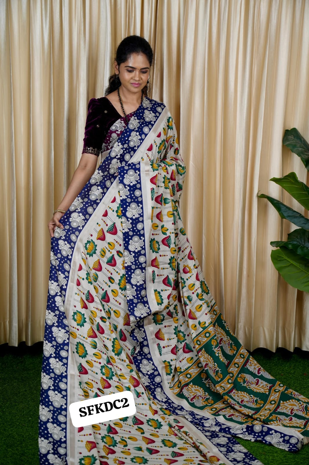 Soft cotton saree