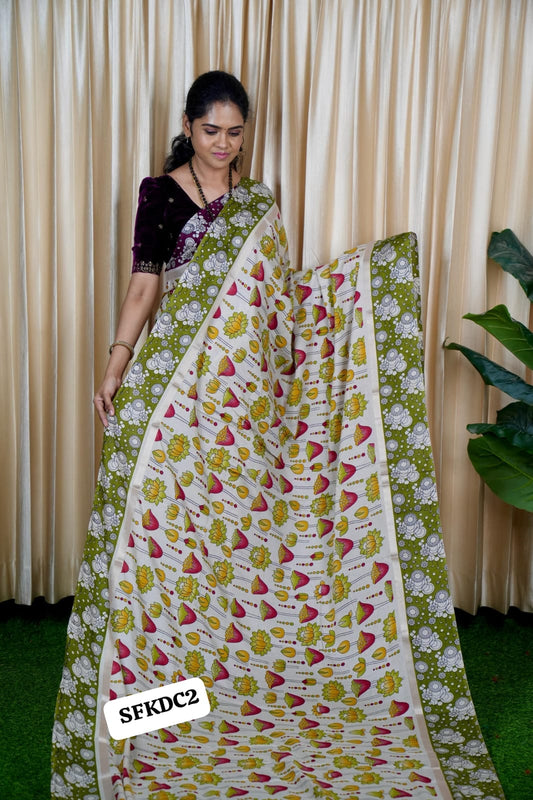 Soft cotton saree