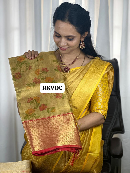 Semi katan saree