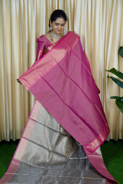 Soft kattan saree