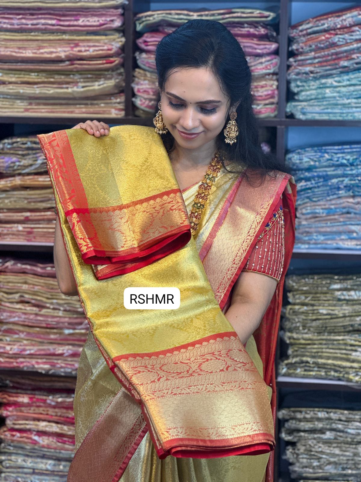 Banarsi tissue silk saree prebook