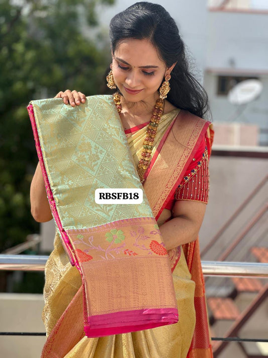 Semi silk zari sold❌