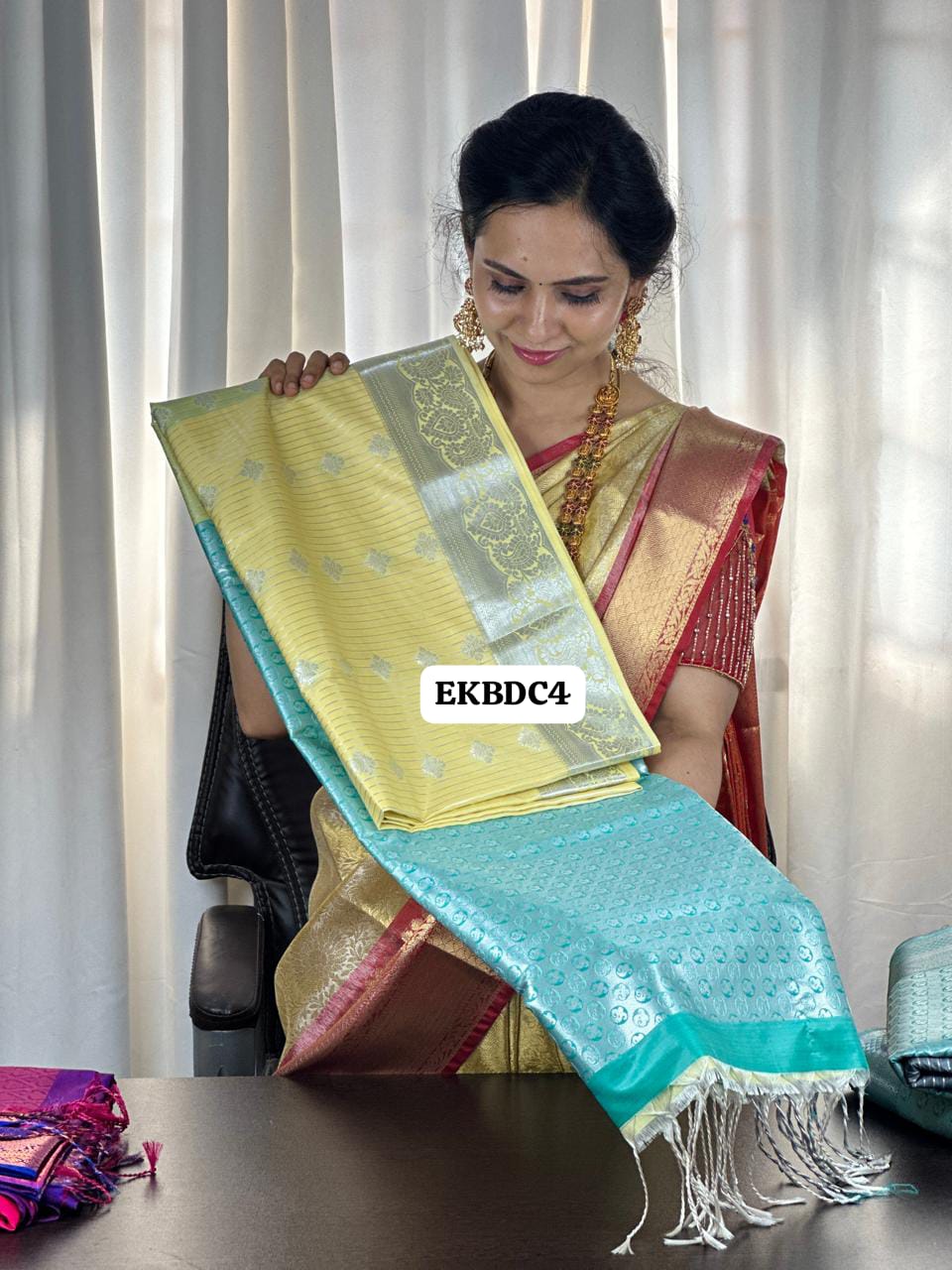 Semi silk saree vairaoosi design