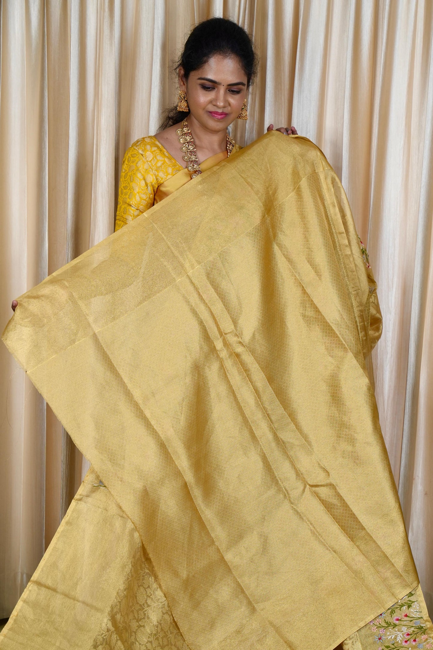 Katan tissue saree