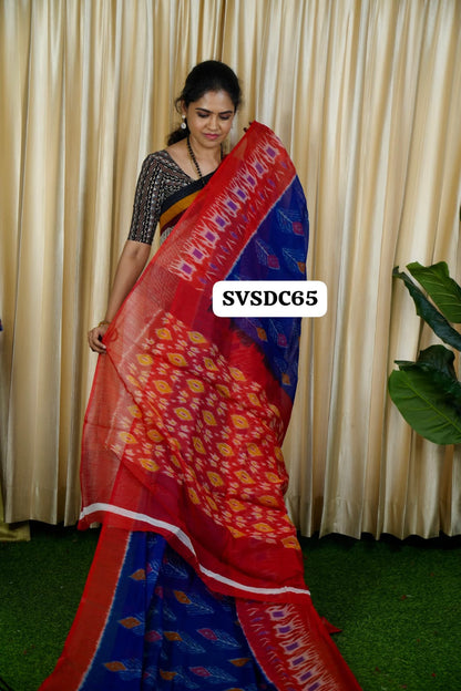 Jute cotton saree