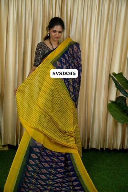 Jute cotton saree