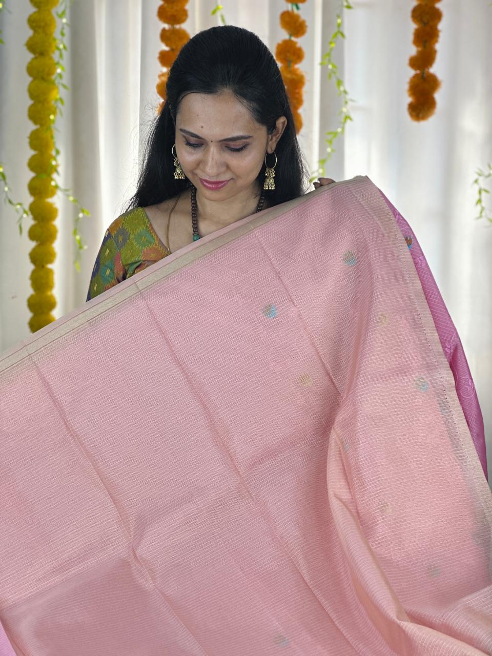 Tissue Embroidery saree.XXX