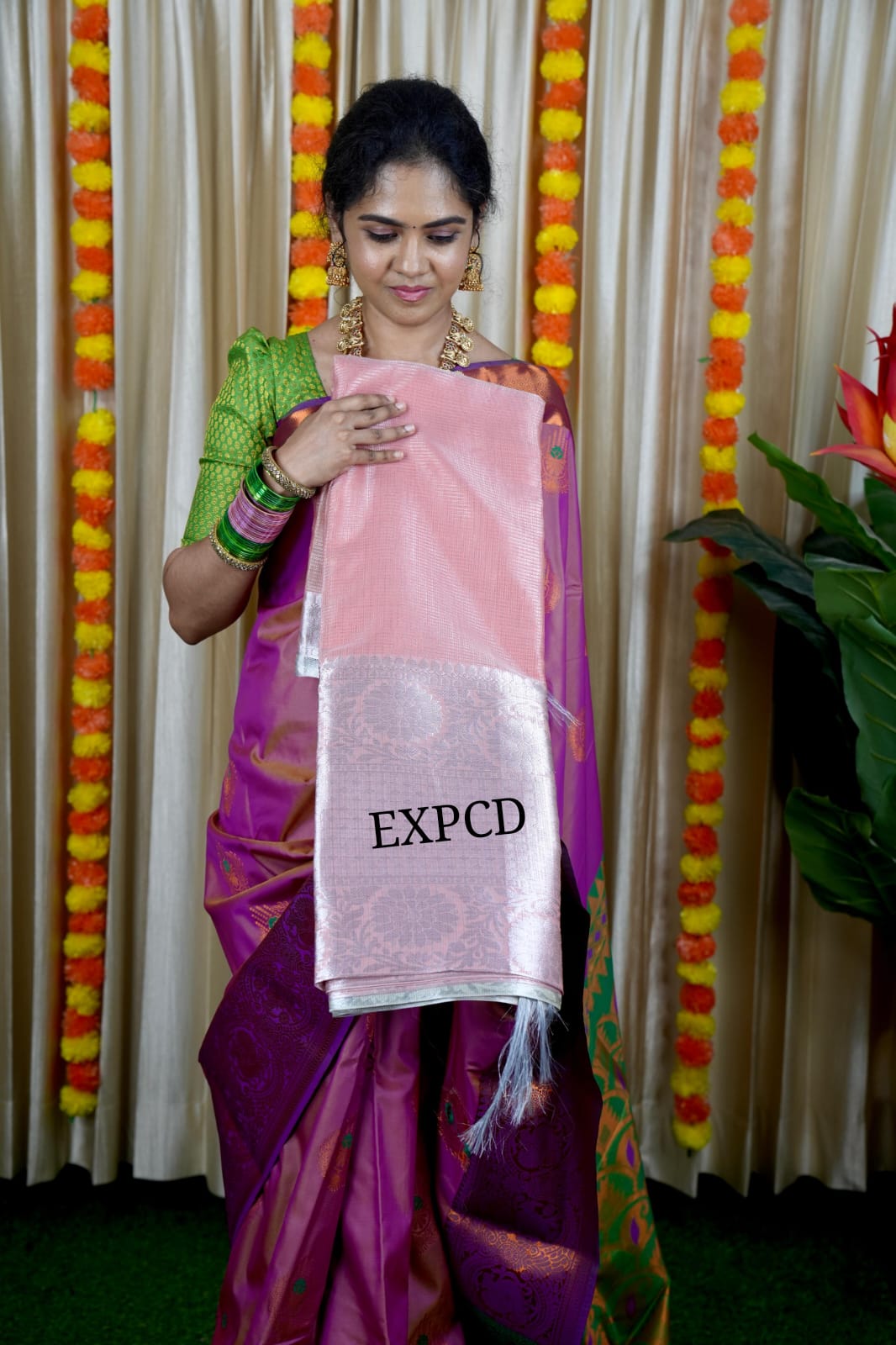 Tissue sarees