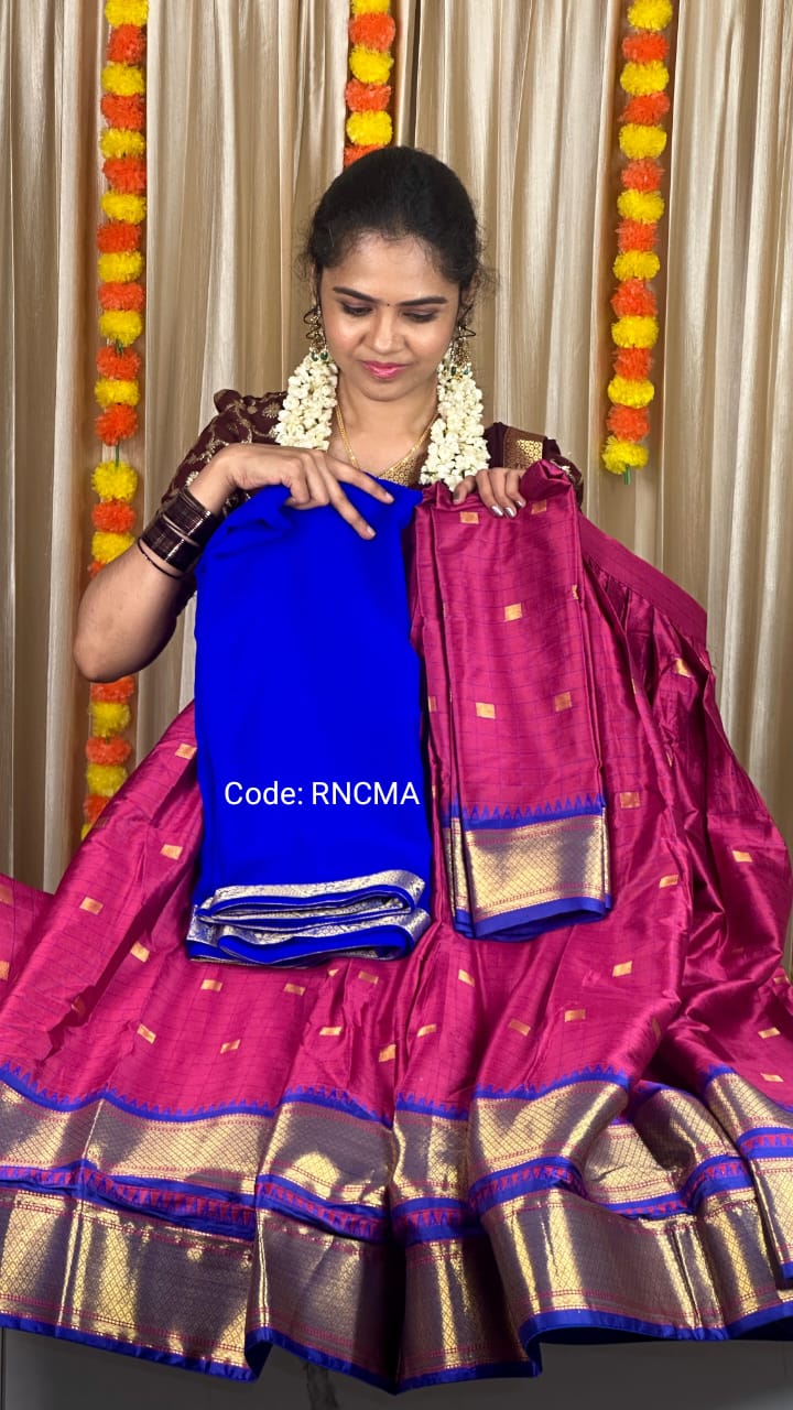 Half saree prebook🥳