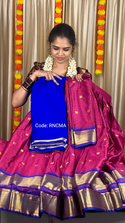 Half saree prebook🥳