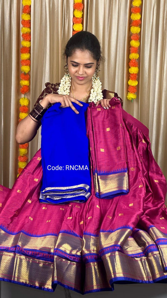 Half saree prebook🥳