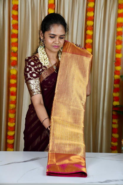 Kanchi semi silk saree🥰