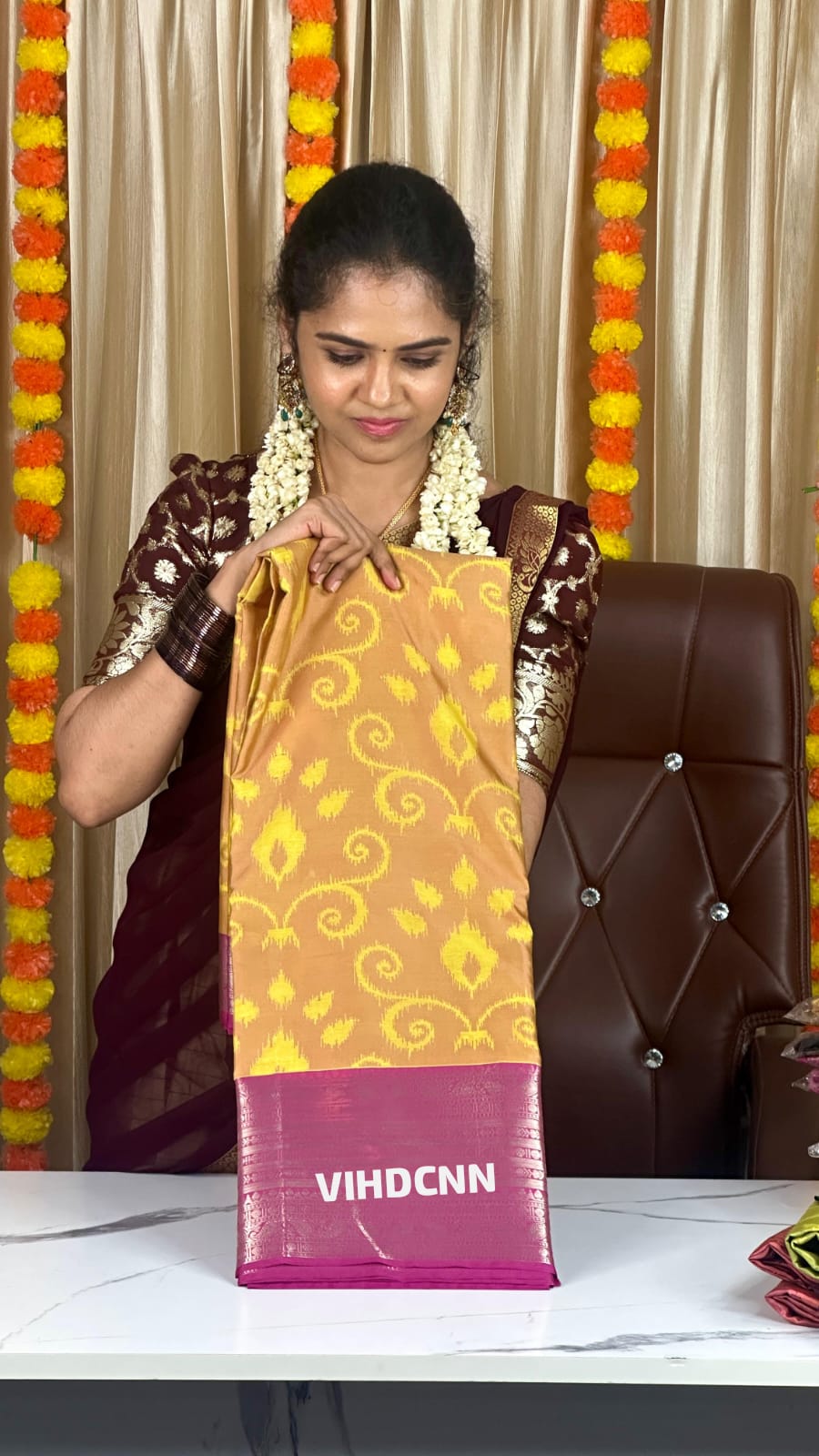 Katan silk saree