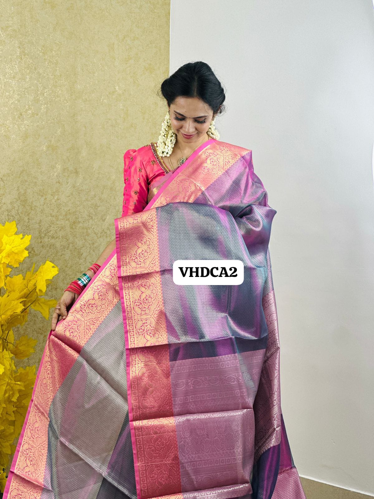 Katan semi silk saree at just Rs.999