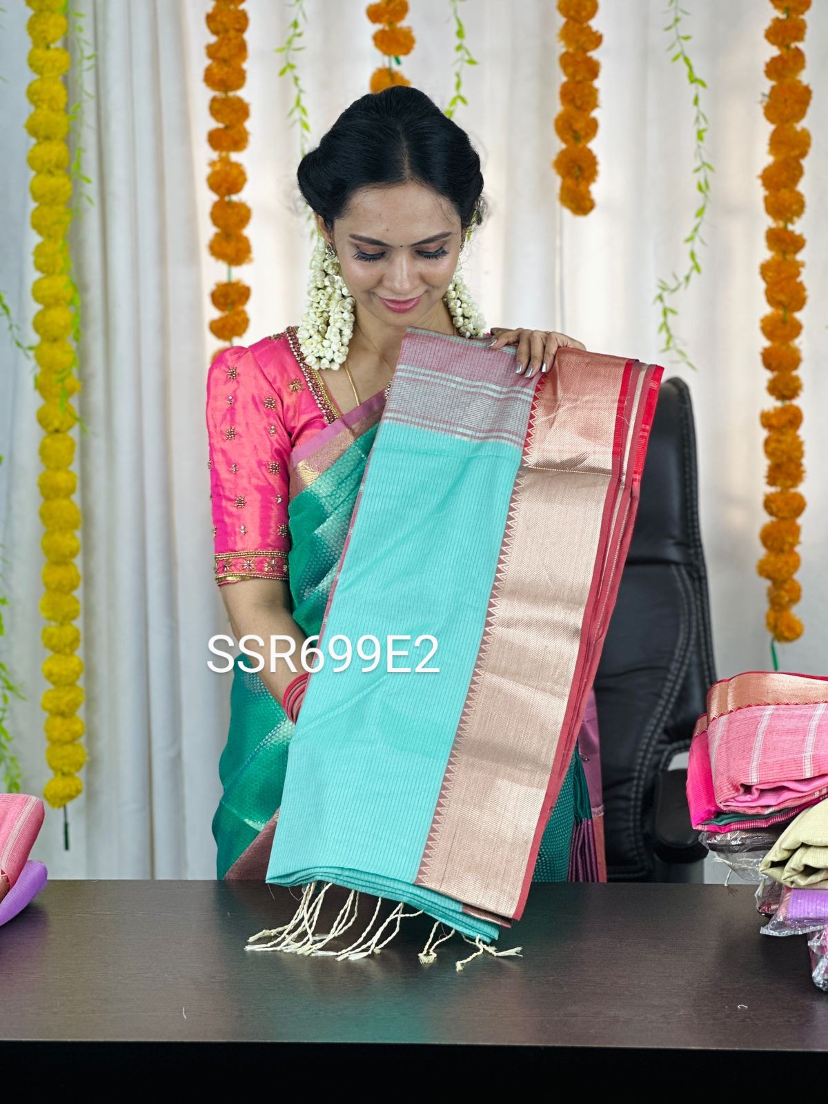 Soft cotton saree sold ❌