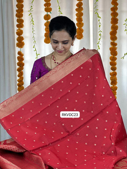 🤩Nita ambani premium quality warm silk saree