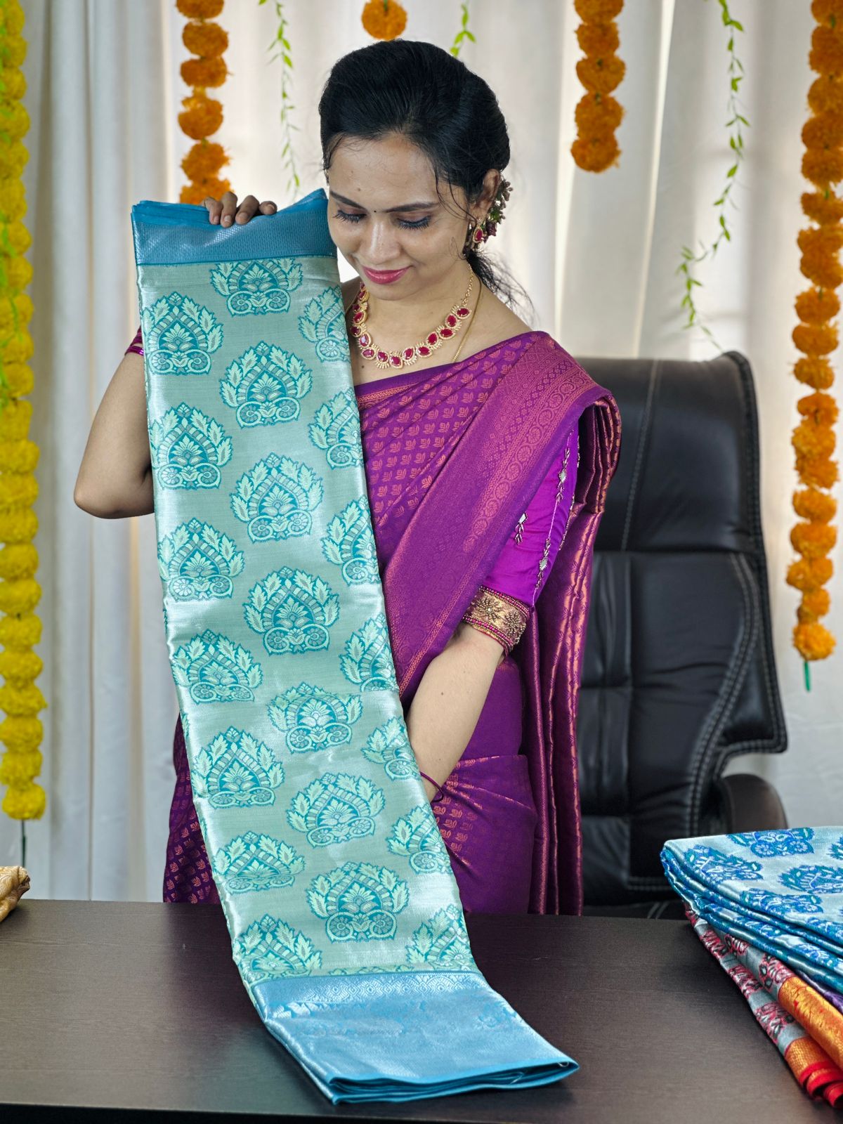 semi silk saree❌