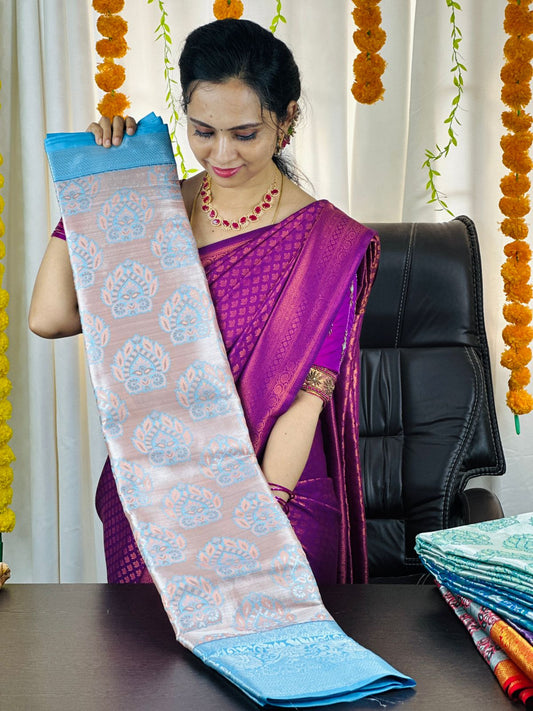 Semi Silk saree.