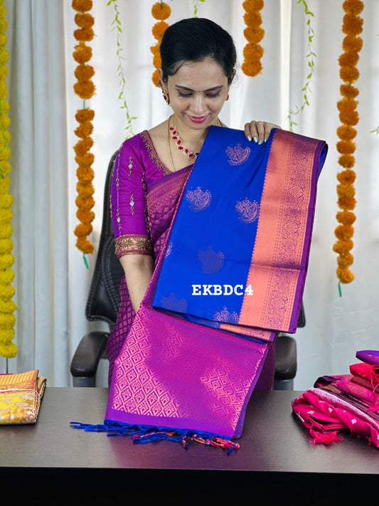 🤩 semi soft silk saree