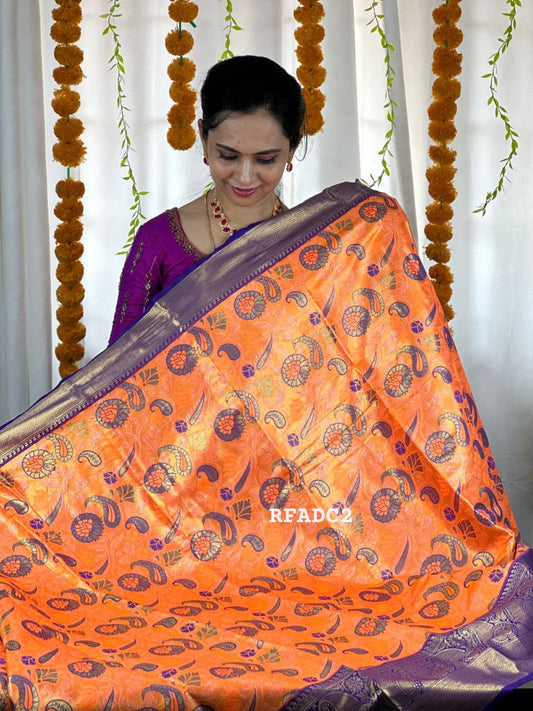 🤩Kanchipuram semi silk