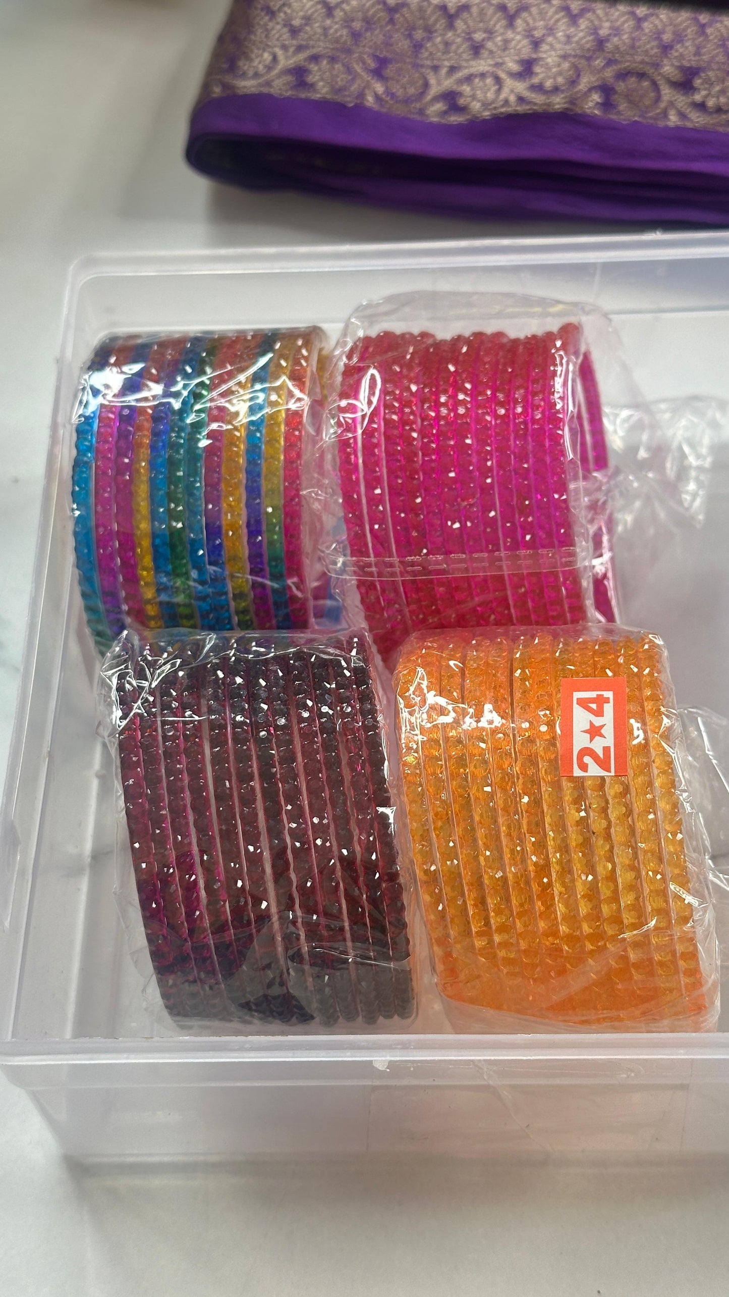 Rain drop Bangles plus box combo( pls mention size in first line of address) prebook🥳