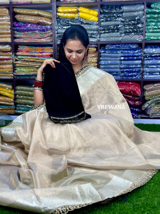 Premium quality tissue saree prebook 🥳